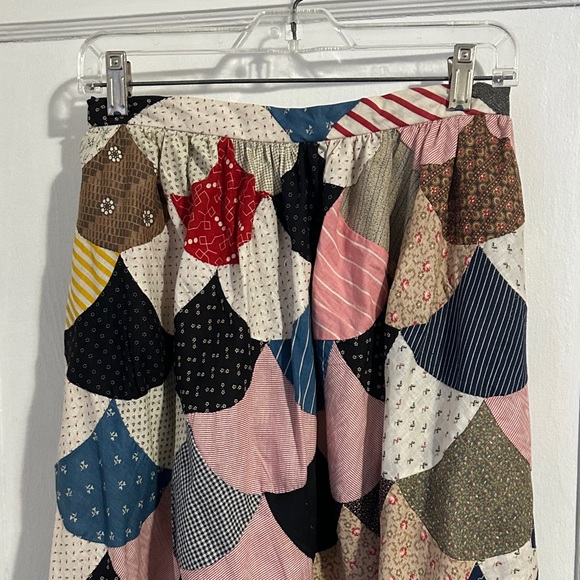 Ralph Lauren Colorful Patchwork Maxi Skirt - Picture 2 of 15